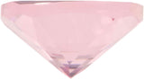 uGems Created Padparadscha Sapphire Lotus Blossom Light Pink Cushion Flat Top