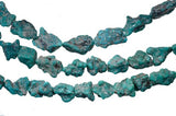 Kingman Original 1970 Turquoise Seafoam Spiderweb Genuine Arizona Nugget Strand ~16mm