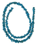 Turquoise 6mm Small Nugget Beads Strand Genuine 15.75" for Jewelry Grade