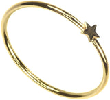 14kt Gold Fill Star Stackting Ring Size 8