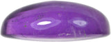 UnsetGems Amethyst Cabochon Medium Purples 16mm x 12mm