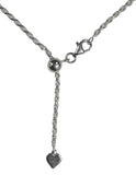 Sterling Silver Easy Adjust Diamond-Cut Rope Chain