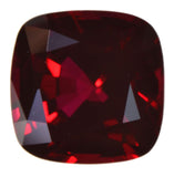uGems Synthetic Ruby Square Cushion 8mm (1)