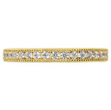 Sterling Silver Eternity Ring with CZs Size 6