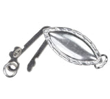 3 Sterling Silver Solid Fish Clasps