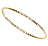 14K Gold Ultra Thin Round Stacking Rings White or Yellow Half Sizes