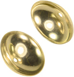 14K Gold Small Flower Bead Caps