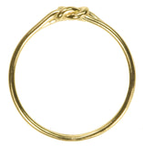 uGems 14K Gold Filled Double Love Knot Rings