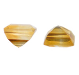 Citrine 5mm Square Faceted Unset Natural Genuine Gems Tiny (2)