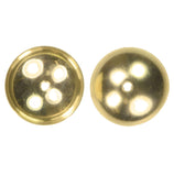 14K Gold Small Flower Bead Caps
