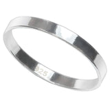 Sterling Silver Flat Ring Stacking