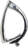 Openable Bail Enhancer Sterling Silver 15mm X 9mm (Qty=1)