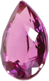 uGems Purple Lab Sapphire Pear Unset Gem 16mm