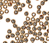 uGems 14k Gold Filled Tiny Round Beads 2.5mm (96)