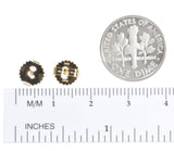 uGems 14K Yellow Gold Easy-Grip Earring Backs Large 7mm 1 Pair