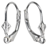 4 Mini Leverbacks Sterling Silver Earring Findings Assorted Styles