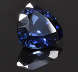 Triangle Blue Created Sapphire Facet Trillion 9mm