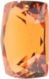 Yellow Created Sapphire Rectangle Loose Gemstone 13mm