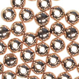 uGems Round Plain Beads Precious Metals USA Made