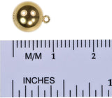 uGems 14K Gold Filled 8 Ball Drop 8mm (Qty=1)