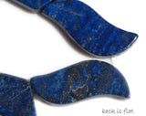 Lapis Lazuli Swirl 6 Beads Set 15mm-35mm