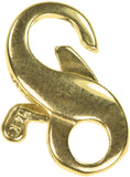 uGems 14K Gold Infinity Clasp Assorted Sizes