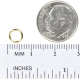 14K Gold Round Split Ring Assorted Sizes