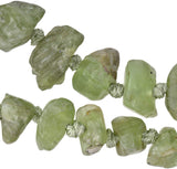 uGems Adjustable Large Tribal Gemstone Necklace Assorted Stones