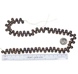 Peacock Freshwater Cultured Pearl Briolette Strand Medium