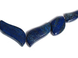Lapis Lazuli Swirl 6 Beads Set 15mm-35mm