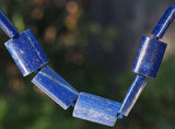 Lapis Lazuli Rectangle Shiny Beads Strand